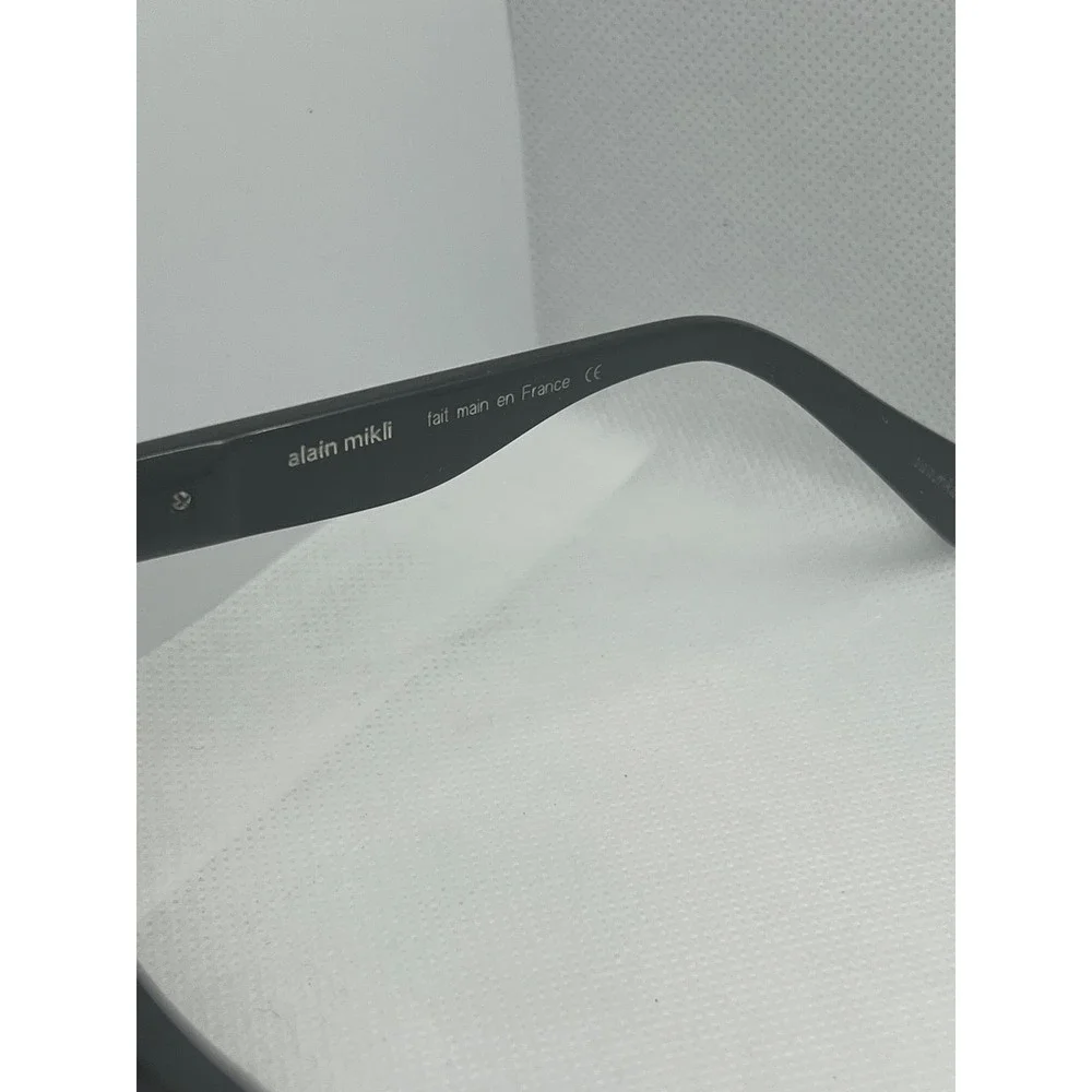 Alain Mikli Sunglasses AL1348 0101‎ 4320 Black Frames Fade Lens Designer Eyewear